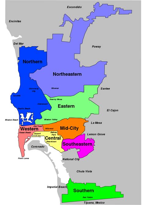 regions that are similar to san diego